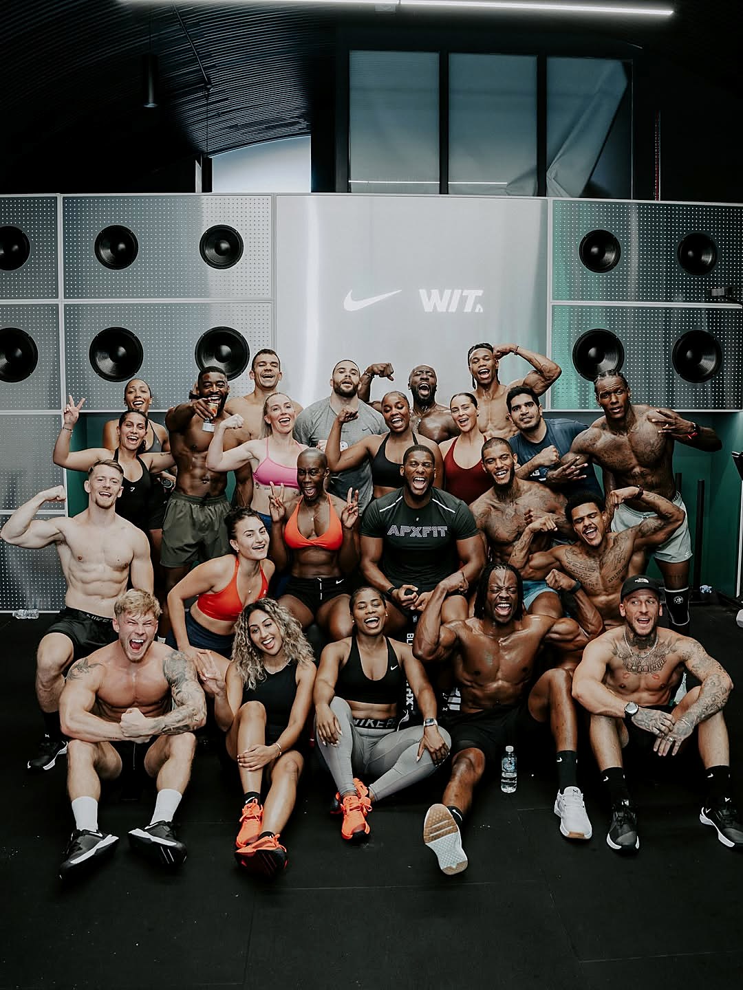 Inside the training